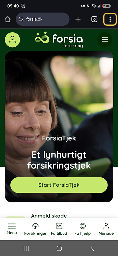 Gem ikon på Android telefon - step 1.