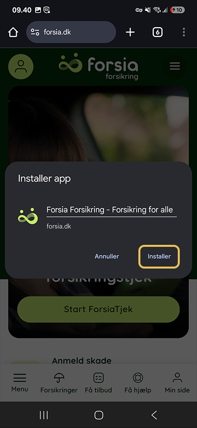 Gem ikon på Android telefon - step 3.